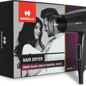 HAVELLS HD3191 1600W Unisex Foldable Hair Dryer Hair Dr...