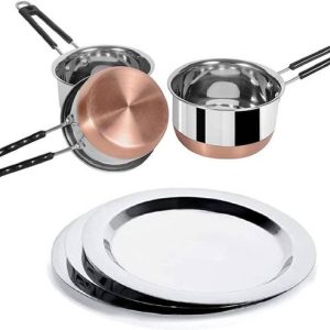 RBGIIT Stainless Steel Copper bottom Sauce Pan / MILK P...