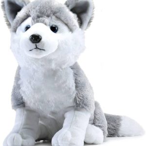 Webby Big Size Plush Husky Dog Stuffed Animal Soft Toy,...
