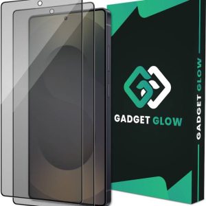 Gadget Glow Edge To Edge Tempered Glass for Samsung Gal...