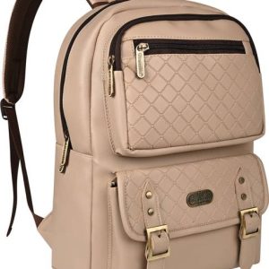 Pramadda Pure Luxury Medium 25 L Laptop Backpack Trendy Tourister Leather La...