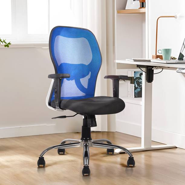 koorsi and co Mid Back Mesh Office Chair, Adjustable Ar...