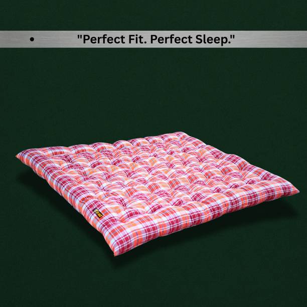 TEERAZ Cotton,Gadda Heavy Border Fiber Cotton Mattress ...