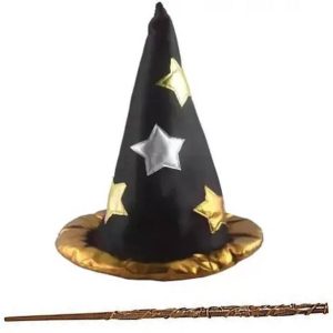 PopTheParty Cosplay Star Magician Party Wizard Hat With...
