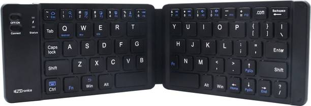 Portronics POR-973 Chicklet Foldable QWERTY Keyboard, M...