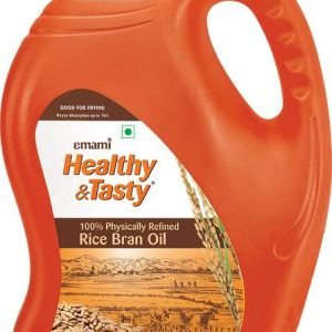 EMAMI Healthy & Tasty Refined Rice Bran Oil Can