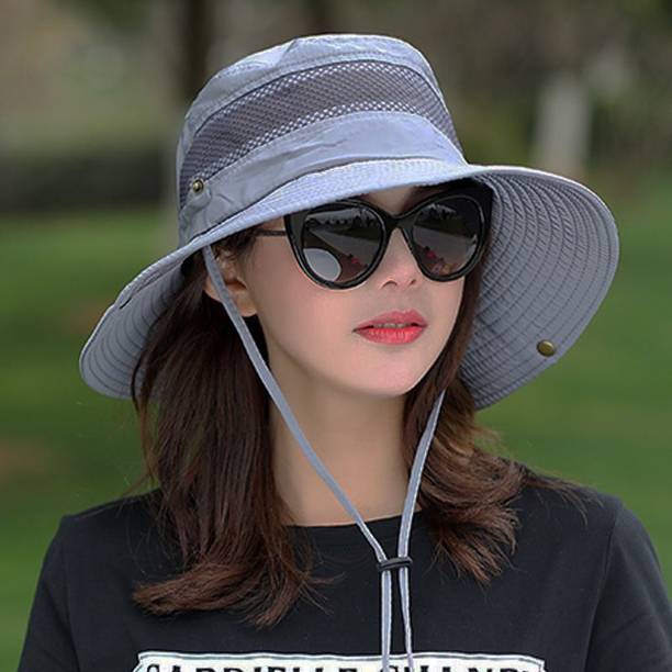 AlexVyan Round Crown Hat Sun Visor Hats for Women UV Pr...
