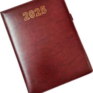 Excel PU Leather Finish Hard Bound 2025 Executive Diary...