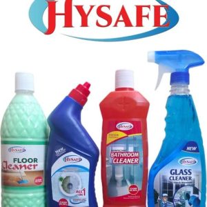 HYSAFE Cleaning Combo Pack of 4 | Floor, Toilet, Bathro...