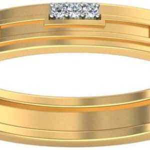 avsar AVR555YB 14kt Cubic Zirconia Yellow Gold ring