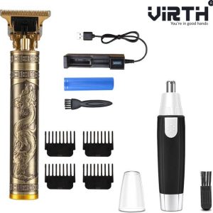 Virth Men's Personal Grooming Beard Shaper Trimmer & No...
