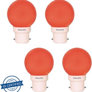 PHILIPS 0.5 W Basic Standard B22 LED Bulb