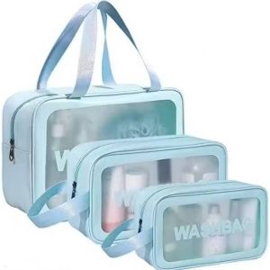 Hitansh Enterprise Cosmetic Bag Pouch Transparent Pvc W...