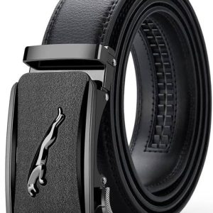 Zoro United Men Formal, Casual Black Artificial Leather Belt
