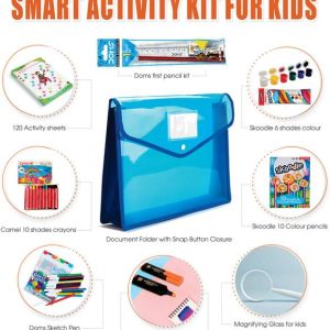 MAPSHUB "Kids Activity Kit: 120-Page Sheets & Document ...