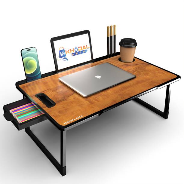 KHODAL ARTH Us Biding wooden-black color Laptop Table W...