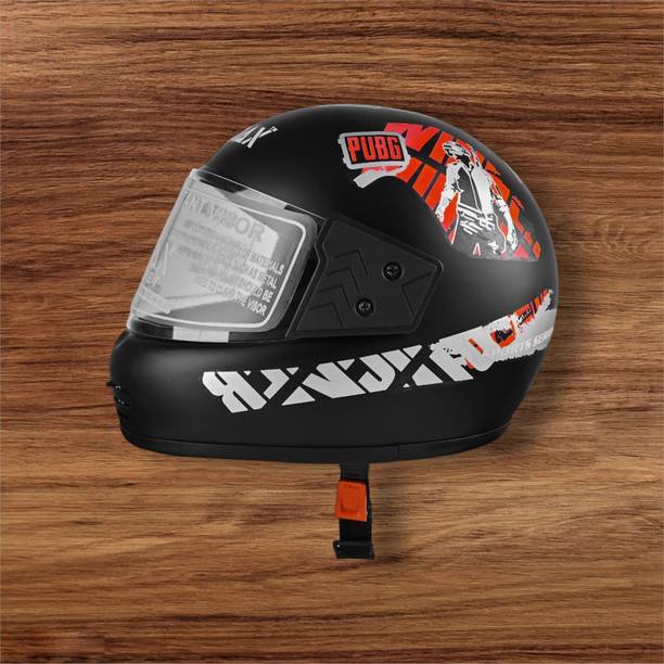 NOAX Unisex Full Face Helmet For Motorbikes -448-Red Mo...