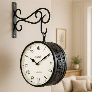 Craftel Analog 20 cm X 20 cm Wall Clock