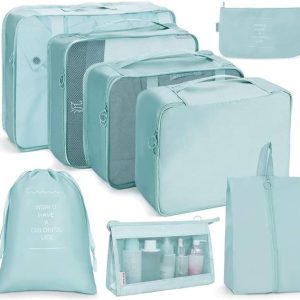 Quirkmall 8 Pcs Packing Cubes for Travel, Travel Organi...