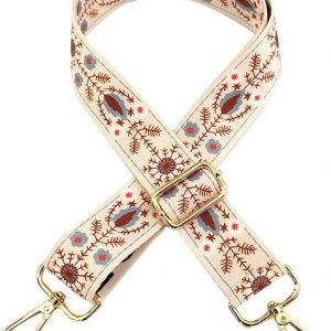 valerie Women White Canvas Belt