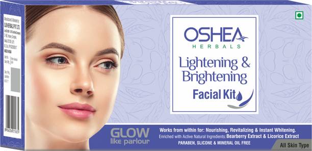 OSHEA Lightening & Brightening Facial kit 330Grams
