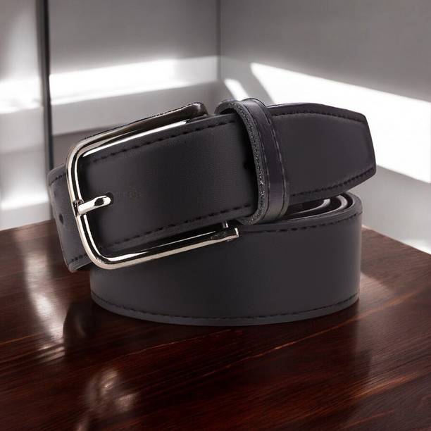 Roadster Men Casual Black Artificial Leather Belt