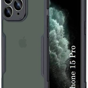 NIKICOVER Back Cover for Apple iPhone 15 Pro