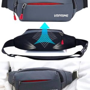 VRPRIME Waist Bag for Men | Fanny Waist Pouch Pack Wais...