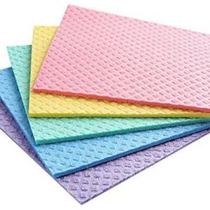 QinPin Cellulose Cleaning Sponge Wipes: Household Scrub...