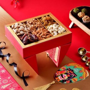 HyperFoods Diwali gift item Dry fruit combo pack Stand ...