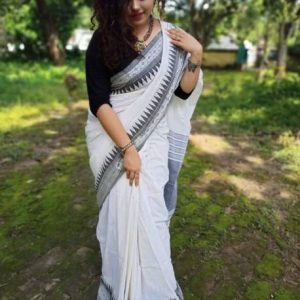Bengal S Woven Handloom Pure Cotton Saree