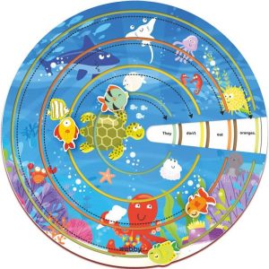 Webby Wooden FinTastic Sentence Builder Montessori Educ...