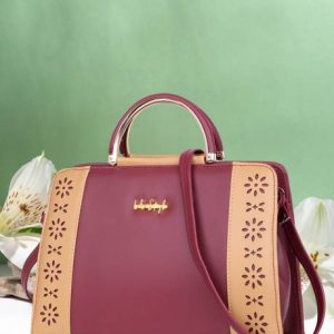LIKE STYLE Women Maroon Hand-held Bag