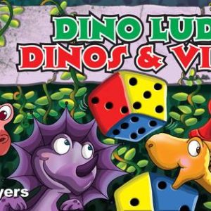 Frank Dino Ludo - Dinos & Wines Party & Fun Board Game