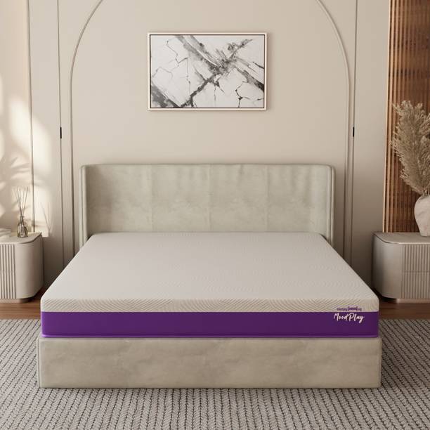 SleepyHug MoodPlay Fresh Natural Latex Mattress with La...