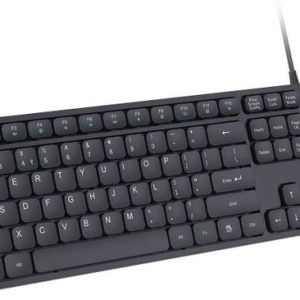 Portronics Ki-Pad 3 USB Wired Keyboard, Noise-free Typi...