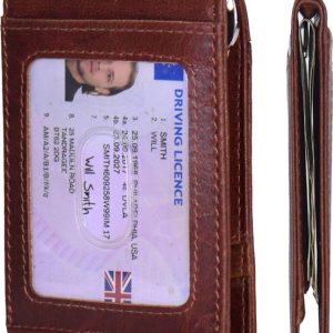 Cotnis Men Formal, Ethnic, Trendy Brown Genuine Leather RFID ...