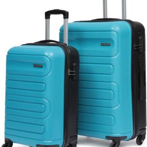 YAYAVAR Hard Body Set of 2 Luggage 4 Wheels - TOKYO DUAL - Teal...