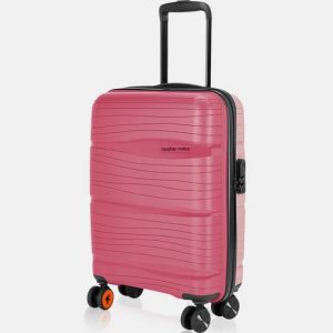 NASHER MILES Small Cabin Suitcase (55 cm) 8 Wheels - Nicobar Hard-Si...