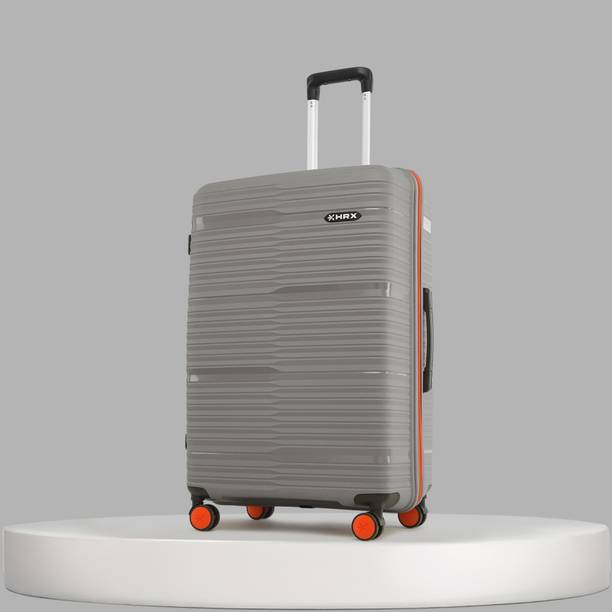 HRX by Hrithik Roshan Large Check-in Suitcase (75 cm) 8 Wheels - Zanzibar - G...