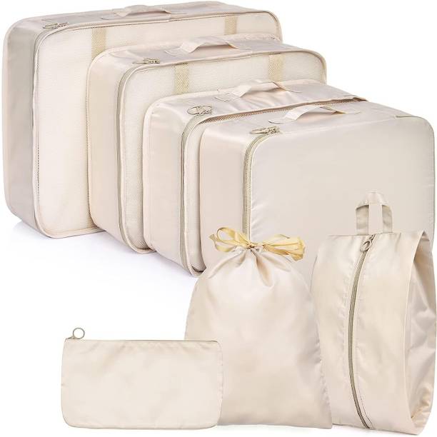 TILFIXER Travel Organizer 7 PCS Packing Cubes Lightweig...