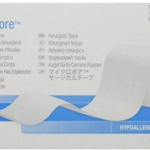Micropore Surgical Tape (White, 3-inchx10Yards), 4 Roll...