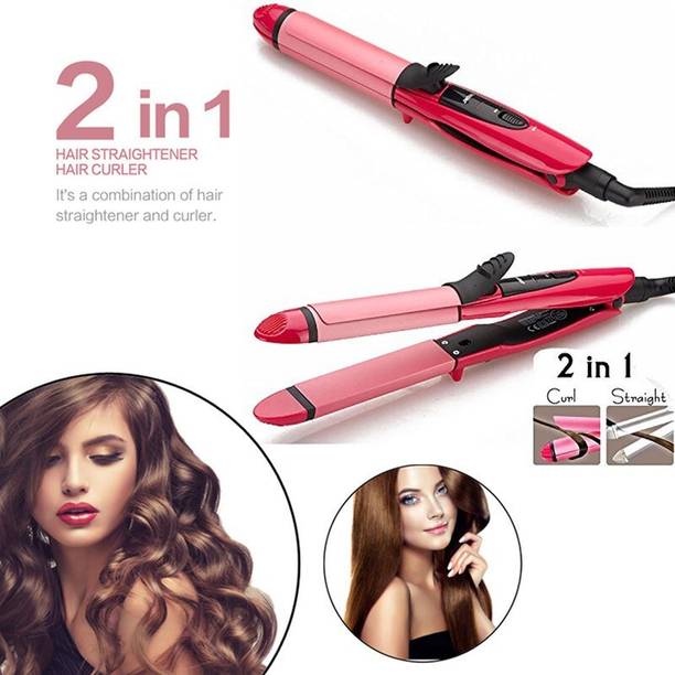 Azania Hair straightener 2 in 1 Straightener and Curler...