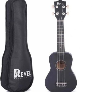 REVEL RVL-UK21-BK Soprano Ukulele