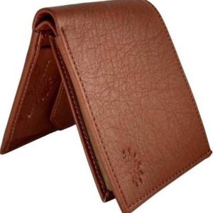 WOODLAND Men Brown Genuine Leather Wallet