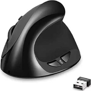 microware Wireless ergonomic vertical mouse mice optica...
