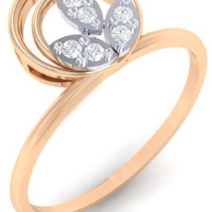 Diamtrendz Jewels R-RG-82 14kt Diamond Rose Gold ring