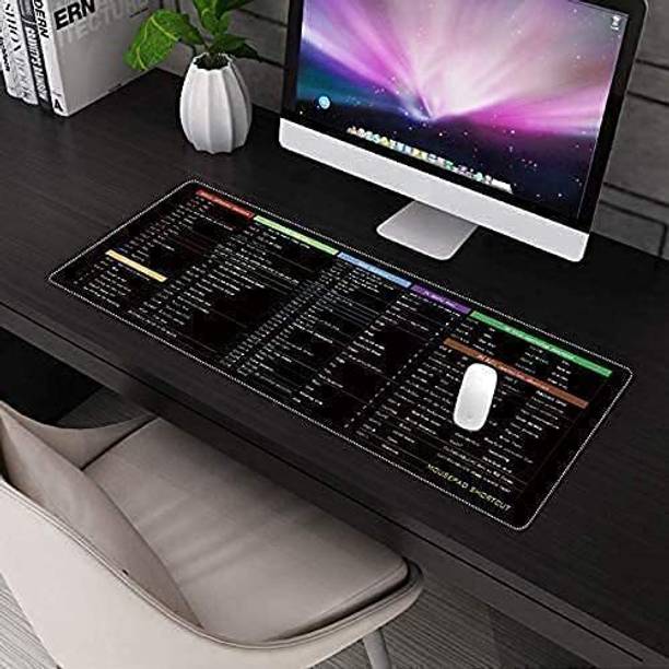 Sahaj Enterprise Shortcut Keys Mouse Pad Large Desk pad...