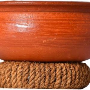 Frills & Colours Earthen Cookware for Kitchen/ Clay Pot...