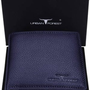 URBAN FOREST Men Casual, Trendy, Formal, Travel Blue Genuine Leather...